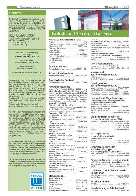 Ausgabe Nr. 13 vom 27.03.2013 - Verbandsgemeindeverwaltung ...