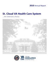 2010 - St. Cloud VA Health Care System