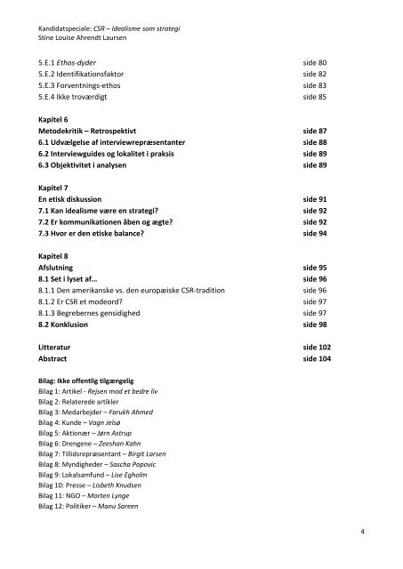 Indhold - Kommunikationsforum