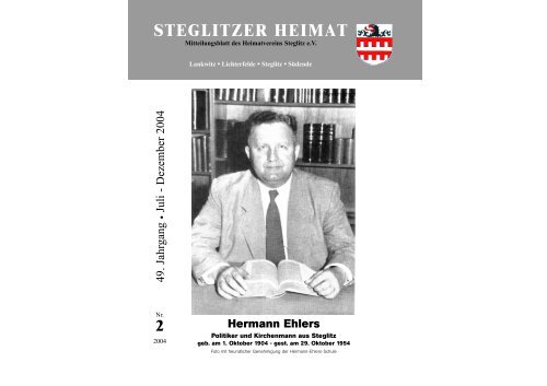 STEGLITZER HEIMAT - Heimatverein Steglitz