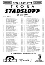 1990 - Trosa Stadslopp