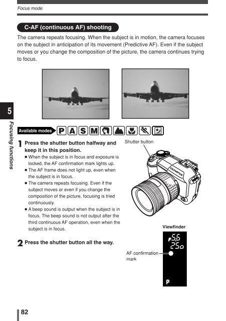 Olympus E-300 Advanced Manual