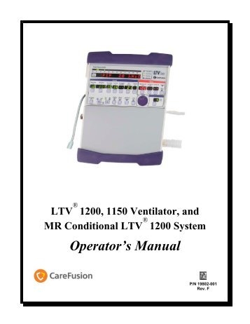 LTV 1200 Operator's Manual - AARC.org