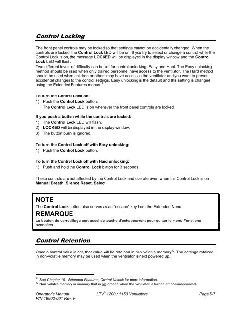 LTV 1200 Operator's Manual - AARC.org