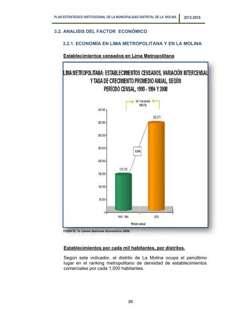 plan estrategico institucional 2012 - 2016 alcalde - Municipalidad de ...