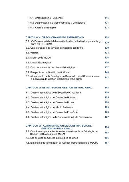 plan estrategico institucional 2012 - 2016 alcalde - Municipalidad de ...