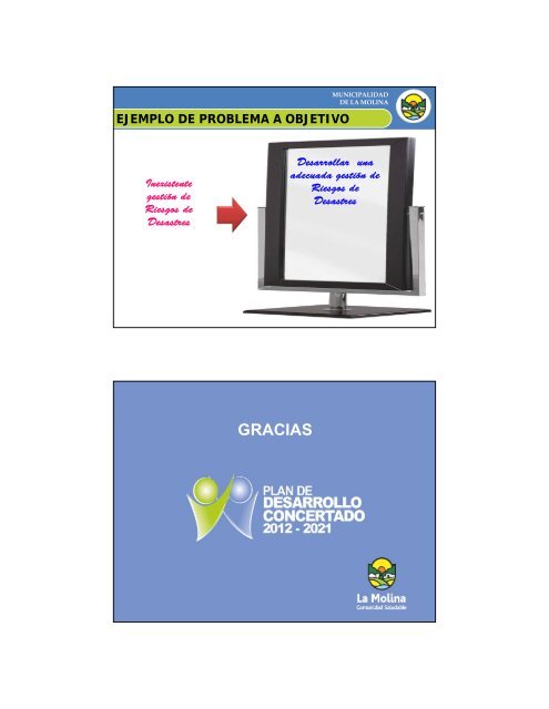 objetivos estrategicos - Municipalidad de La Molina