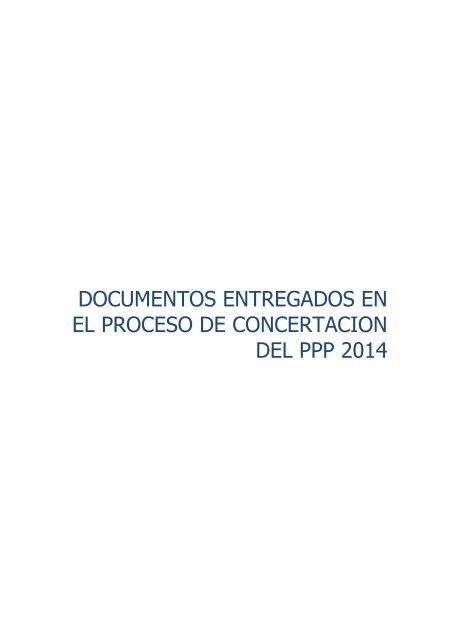 ConcertaciÃ³n del Proyecto de Ordenanza del Proceso de ...