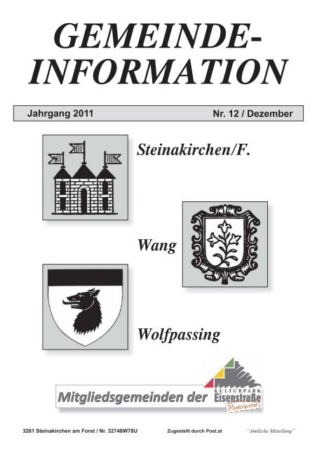WOLF-CLUB, Jugend und Kulturunterstützung BUCH´NA EINKEHR