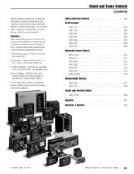 Clutch and Brake Controls - Richards Co.