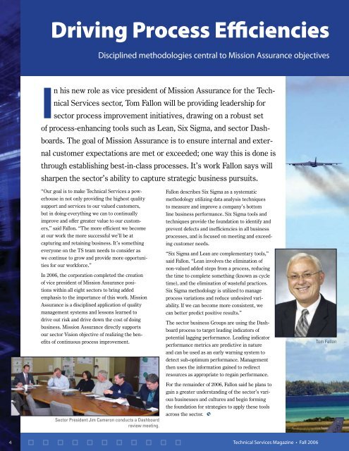 Technical Services Magazine Ã¢Â€Â¢ Fall 2006 - Northrop Grumman ...