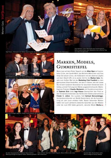 Marken Gala 2009 - TOP Magazin Frankfurt