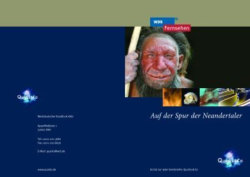 Auf der Spur der Neandertaler