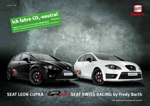 SEAT LEON CUPRA SEAT SWISS RACING by ... - J.H. Keller AG