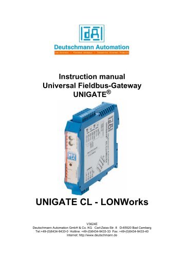 UNIGATE CL - LONWorks