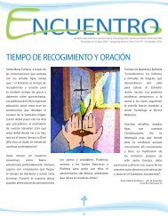 TIEMPO DE RECOGIMIENTO Y ORACIÃN - Buen Pastor