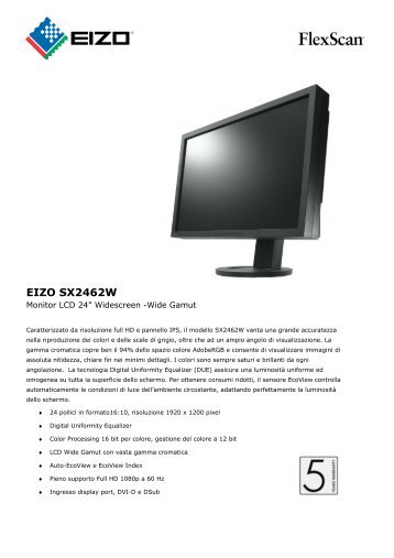 EIZO SX2462W