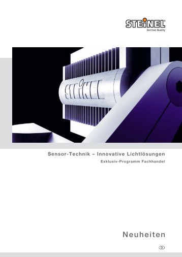 Sensor-Technik â€“ Innovative LichtlÃ¶sungen - Steinel