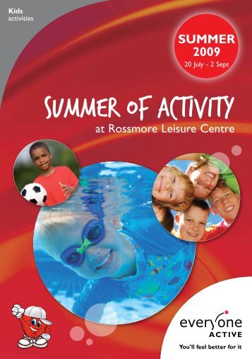 Summer of activity - Everyone Active