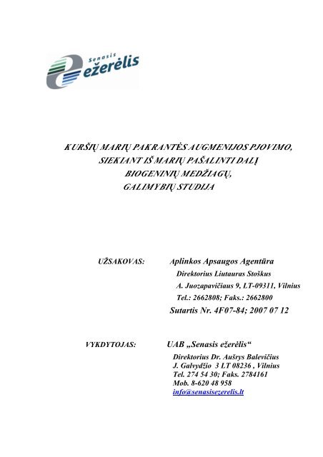 šią nuorodą - Vanduo - Aplinkos apsaugos agentūra