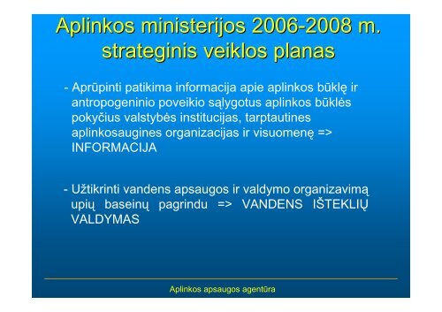 ataskaita 2006 - Aplinkos apsaugos agentūra