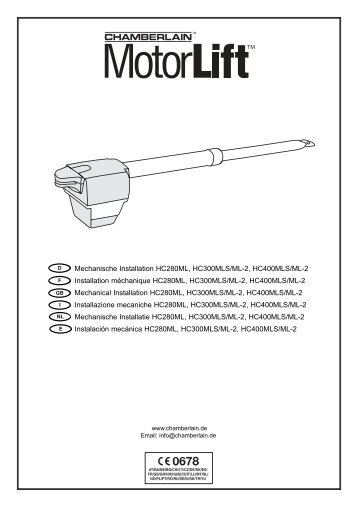 CoverHC300-400mechanisch C.qxp - Chamberlain