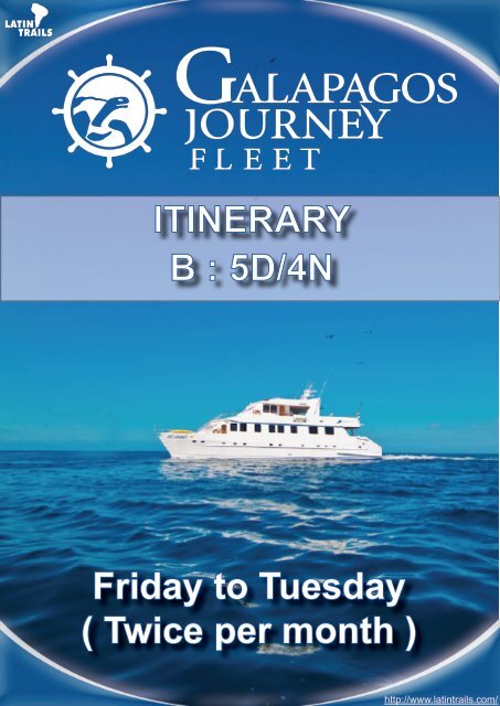 ITINERARY B : 5D/4N - Latin Trails