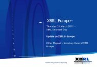 XBRL Europeâ - XBRL Denmark