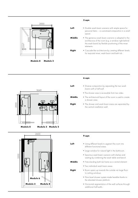 Axor Bouroullec bathroom planning - Hansgrohe