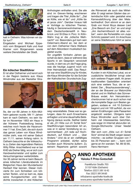 Ausgabe I - Ostheim-neubrueck.de