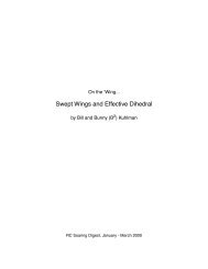 Swept Wings and Effective Dihedral - UFSC Aerodesign