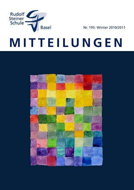 MITTEILUNGEN - Rudolf  Steiner Schule Basel