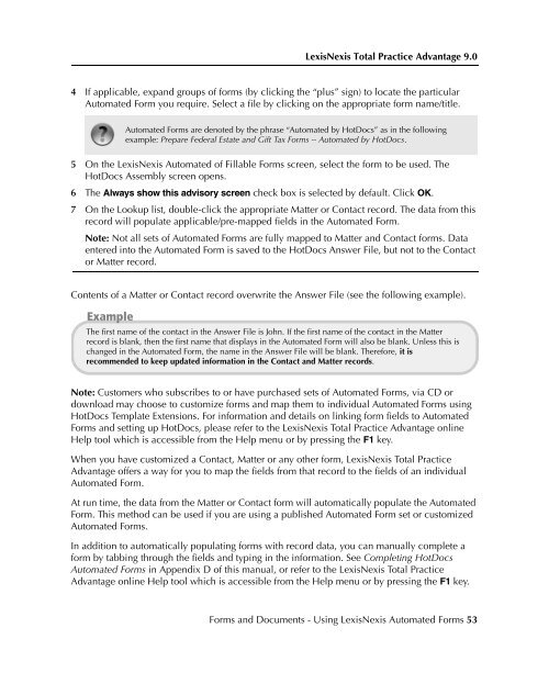 LexisNexis Total Practice Advantage 9.0 - Litigation Solutions