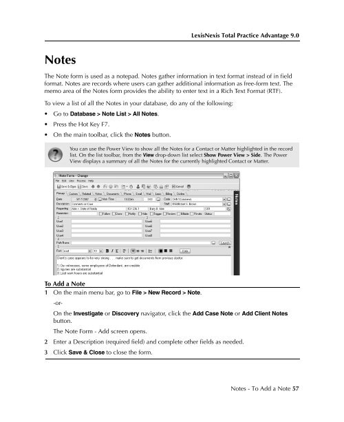 LexisNexis Total Practice Advantage 9.0 - Litigation Solutions