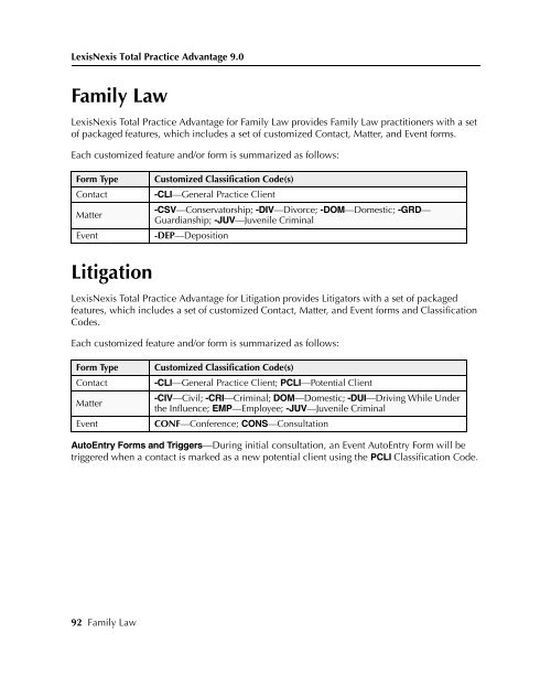 LexisNexis Total Practice Advantage 9.0 - Litigation Solutions