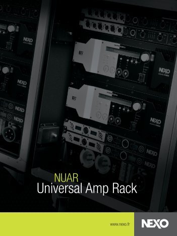 Universal Amp Rack - Nexo