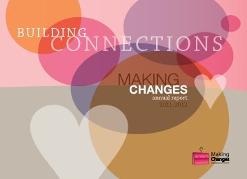 2011 – 2012 Annual Report - Making Changes