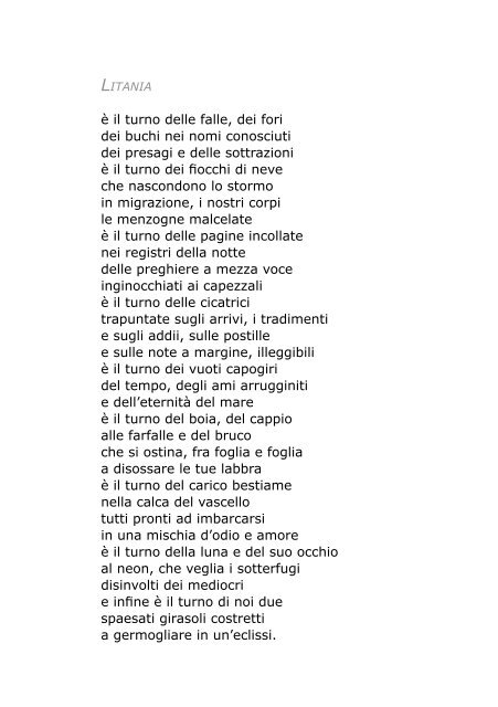 Poesia - Comune di Quistello