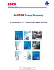 An ESCO Group Company - Esco International