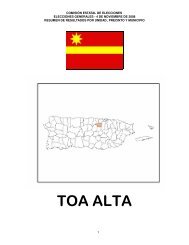 Toa Alta - Elecciones Generales 2004