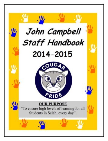 Staff Handbook - Selah School District