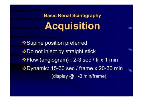 Diuretic Renal Scan Interpretation