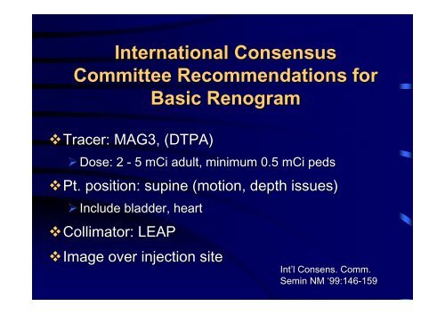 Diuretic Renal Scan Interpretation