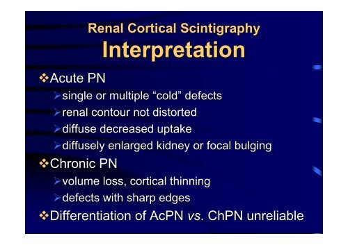 Diuretic Renal Scan Interpretation