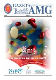 Gazeta AMG maj 2012 - Gdański Uniwersytet Medyczny