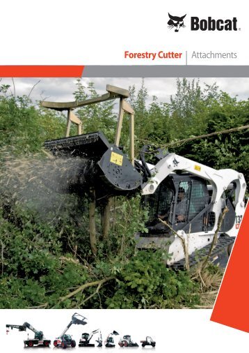 Forestry Cutter | Attachments - Bobcat.eu