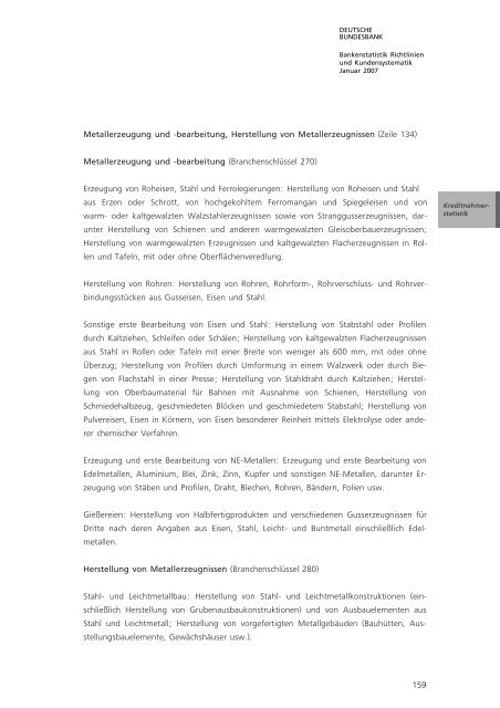 Bankenstatistik, Richtlinien und ... - Hochschule Magdeburg-Stendal