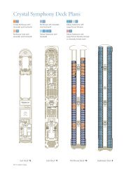 Crystal Symphony Deck Plans