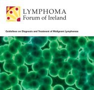 Guidelines on Diagnosis and Treatment of Malignant Lymphomas