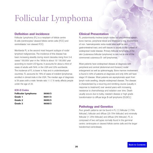 Guidelines on Diagnosis and Treatment of Malignant Lymphomas